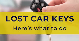 Lost Car Keys? Here’s What To Do